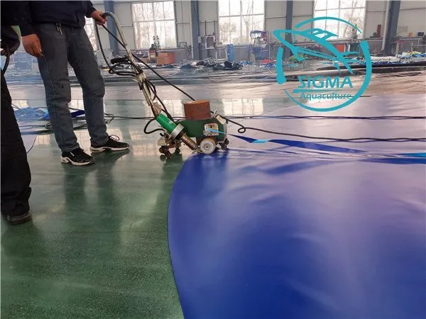 HDPE film production floor inside the SIGMA plant