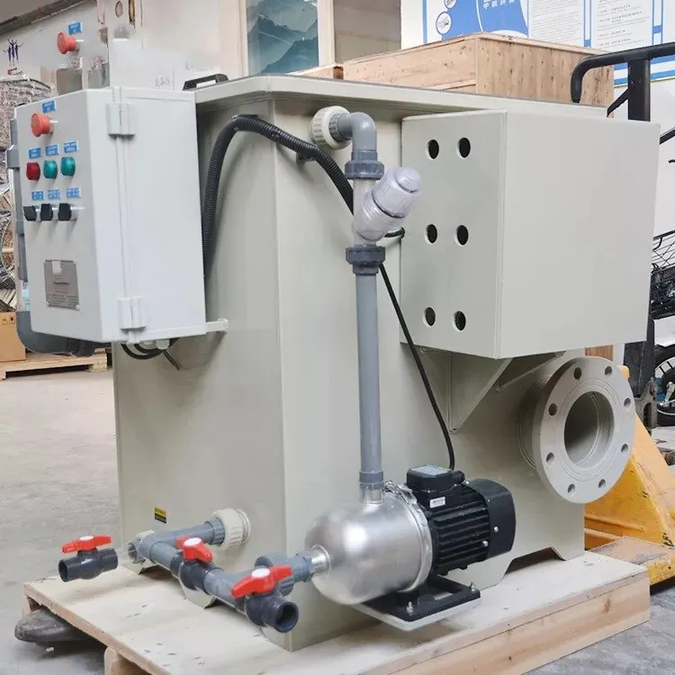 Fish farm automatic rotary drum filter