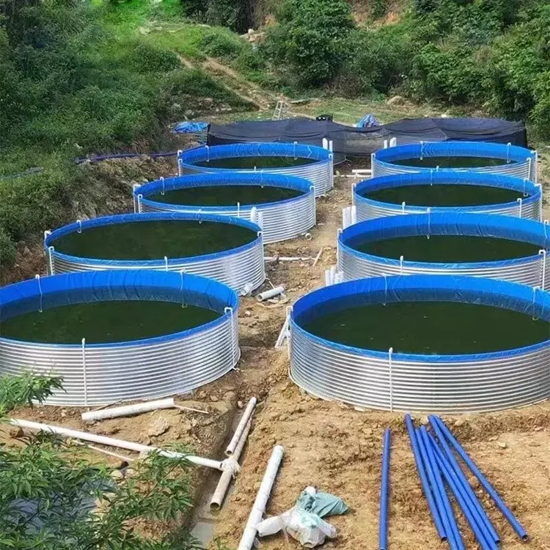 Galvanized sheet tank